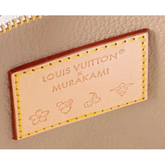 Louis Vuitton Murakami Toiletry Pouch 19 White/ Multicolor Cosmetic Bag NIB! - Picture 5 of 5